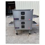 CTX electric double stack conveyor oven