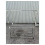 Mobile Wire Shelving Unit