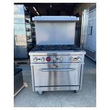 New Black Diamond gas 6 burner 1 oven range