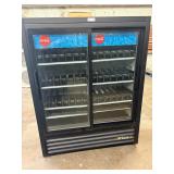 True GDM-41 2 door glass refrigerator