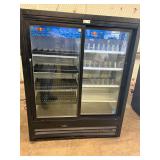 True GDM 2 door glass refrigerator
