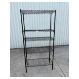 Mobile Wire Shelving Unit