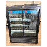 True GDM-41 2 door glass refrigerator