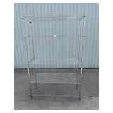 Mobile Wire Shelving Unit