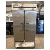 True T-35 commercial two door refrigerator