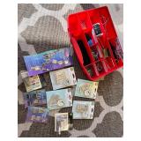 jewelry making supplies featuring various charms,