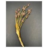 vintage floral bouquet brooch