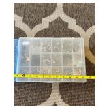 Assorted beads in various shapes, sizes and materi