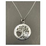 Family Tree Love Pendant chain necklace