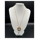 heart pendant Chain necklace