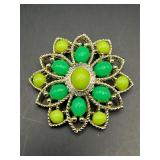 vintage floral brooch from Emmons
