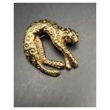 Vintage Panther Cheetah brooch pin