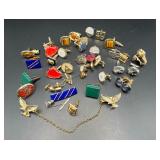 Vintage men's cuff links