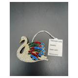 Kenneth Lane, collectible vintage swan brooch pin