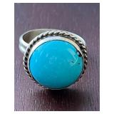 Marked S.T So sterling ring.