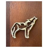 howling wolf pin.  Untested.