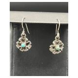 marked 925, dangling earrings.