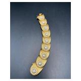 Vintage Mosell Faux Baroque Pearl, bracelet.