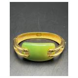 vintage Givenchy modernist hinged cuff bracelet