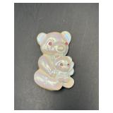 vintage teddy bear brooch.
