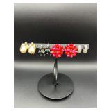 Vintage earrings lot. Four pairs.