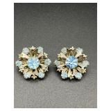 Vintage clip on earrings