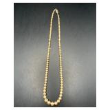 Vintage necklace filigree box clasp.