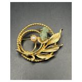 Sarah Coventry Gold Tone brooch pin