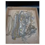Chains necklaces lot. Tangled jewelry.