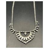 Vintage rhinestone choker necklace