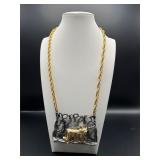 Napier endangered species mountain lion necklace