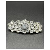 Vintage rhinestone brooch pin