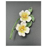 vintage marked Original by Robert dogwood floral
