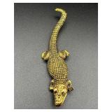 crocodile brooch Pin