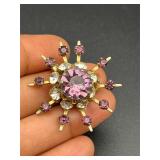 Vintage marked Coro brooch pin.