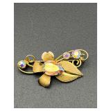 vintage brooch pin. Marked 1/20 12K GF.