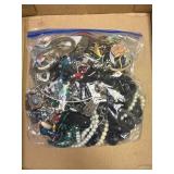 Crafting lot. Broken jewelry, Over 5 pounds.