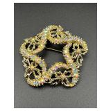 Vintage AB brooch pin.