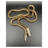 mesh magnetic snake choker collar necklace