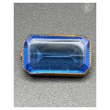 vintage brooch pin. C clasp.