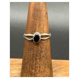 Marked sterling ring.