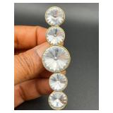 Bar brooch pin.