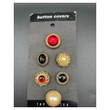 vintage 'button covers' set