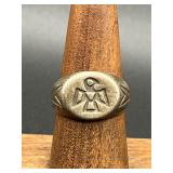 Vintage ring. Marked Bell Sterling