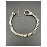 vintage Kenneth Cole silver-tone chain bracelet