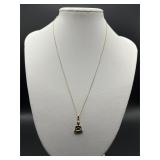 Vintage marked 14K chain with marked 333 on bail