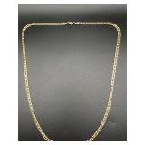 Chain necklace marked 925. Lobster clasp.
