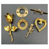 Brooches lot!
