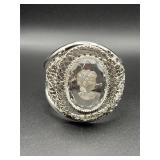 WHITING & DAVIS Large Cameo Bracelet