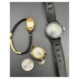 Bag of untested vintage watches